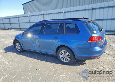 2016 Volkswagen Golf Sportwagen S из США, поврежденный, VIN 3VWC17AU3GM518824